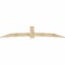 Ekena Millwork Bellingham Rough Sawn Timber Gable Bracket, Douglas Fir, 96"W x 24"H x 2"D x 6"F, 6/12 Pitch GBW096X24X0206BEL00RDF - alternate 3